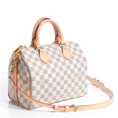 louis vuitton speedy 25 bandouliere damier azur|louis Vuitton Speedy bandolier 25.